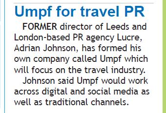 Travel Daily: Umpf launch