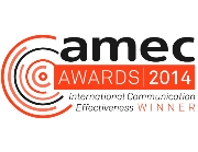 Umpf PR and social media agency award winner AMEC