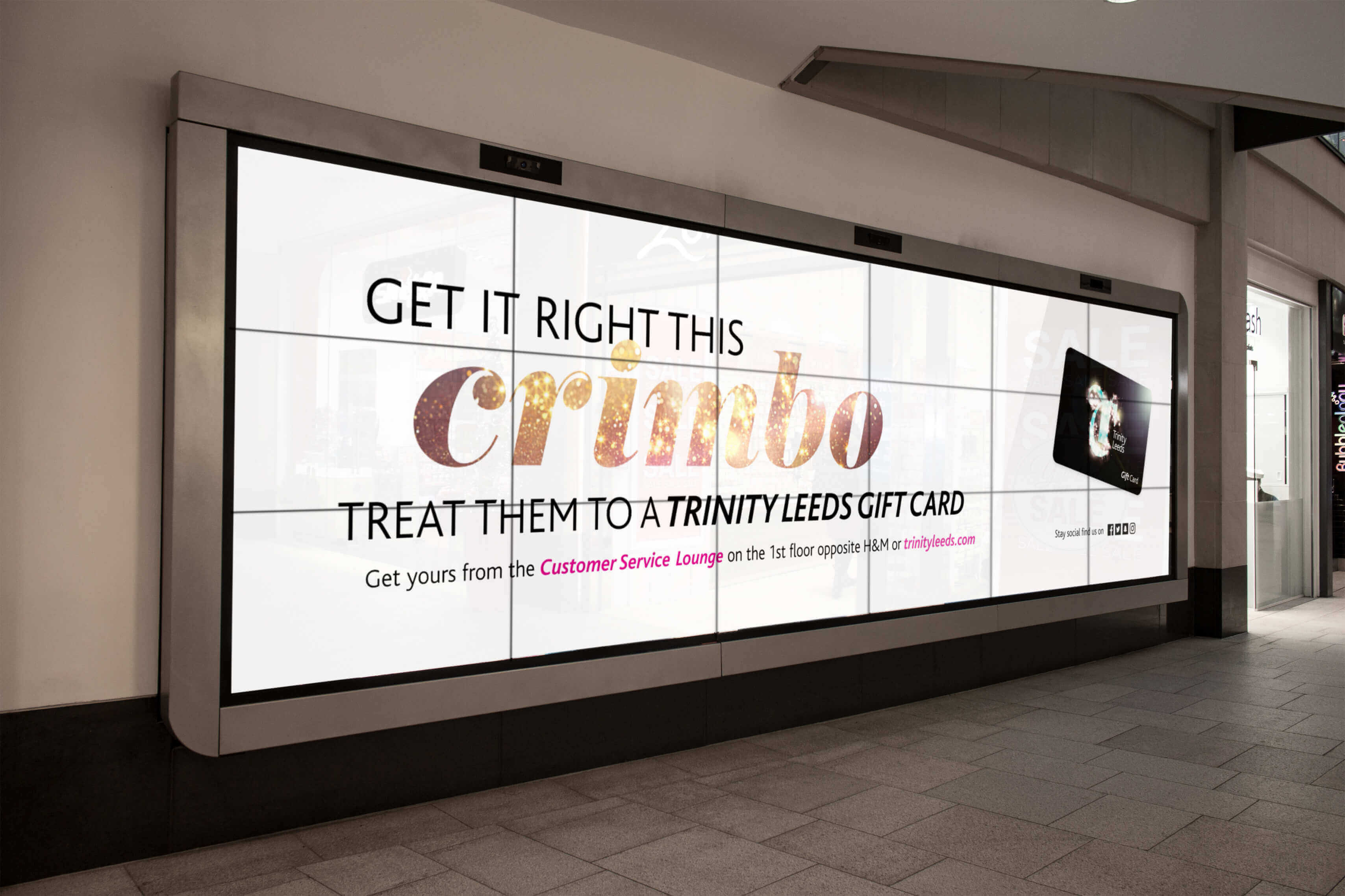 Trinity Leeds Gift Card Design