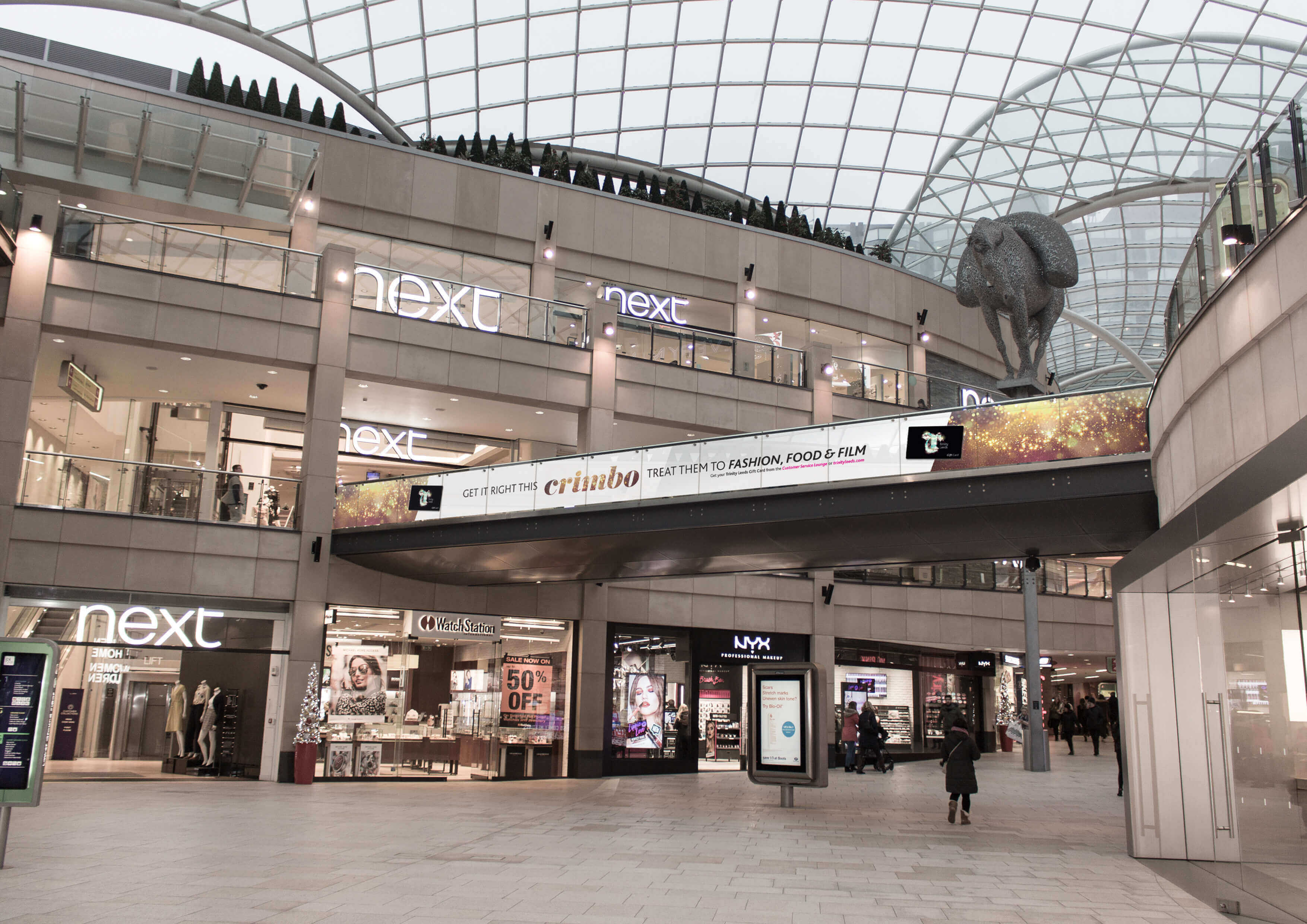 Trinity Leeds Gift Card Design