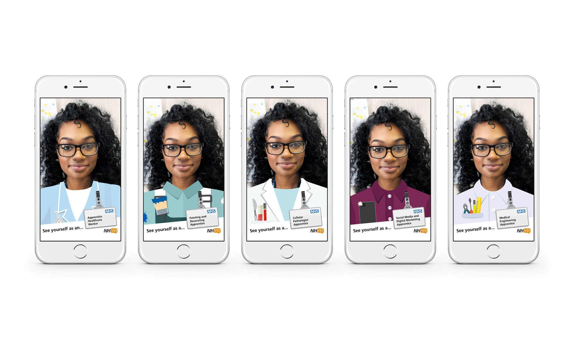 NHyeS Snapchat Filters first use of snapchat by nhs