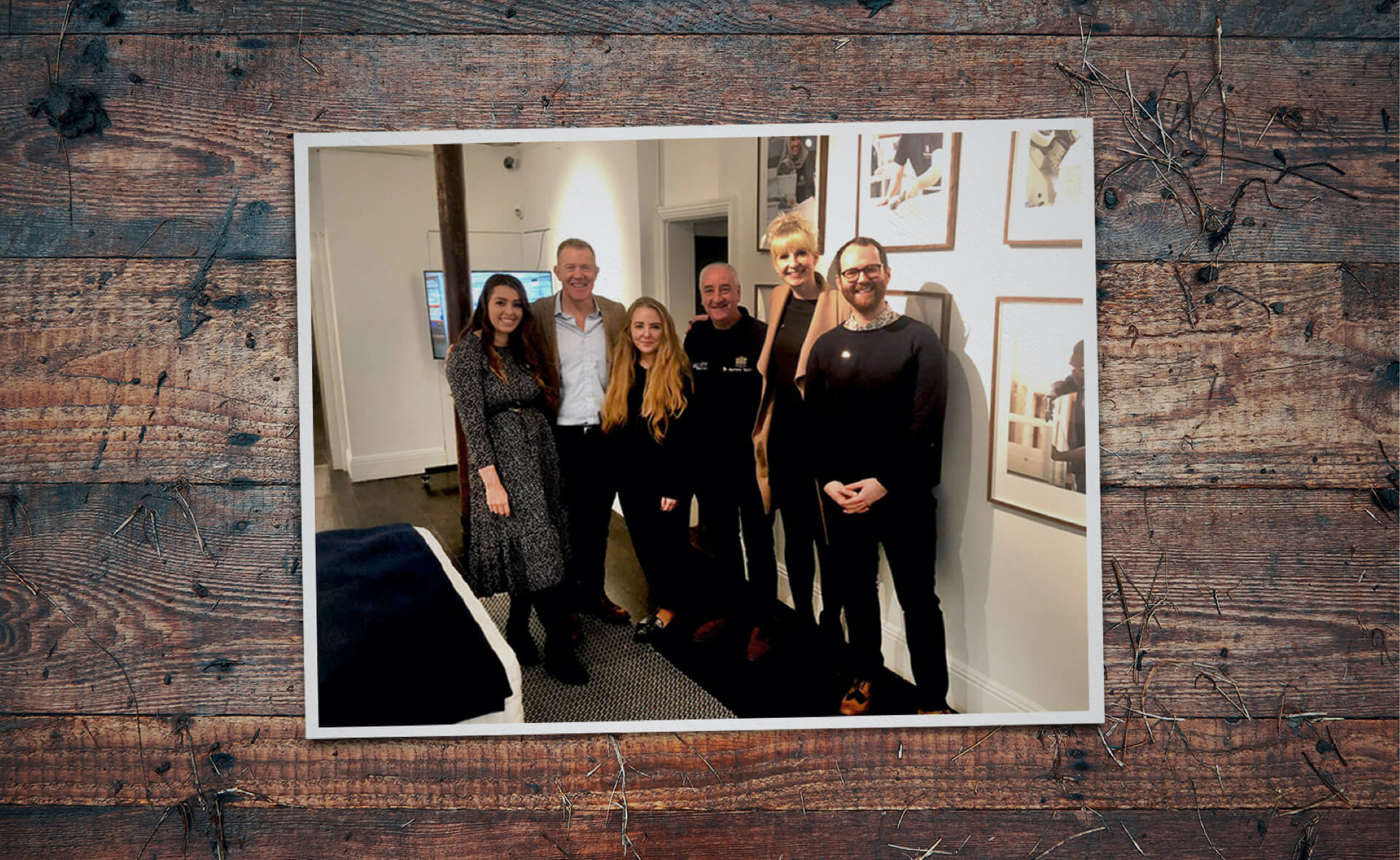 Harrison Spinks Adam Henson Selfie