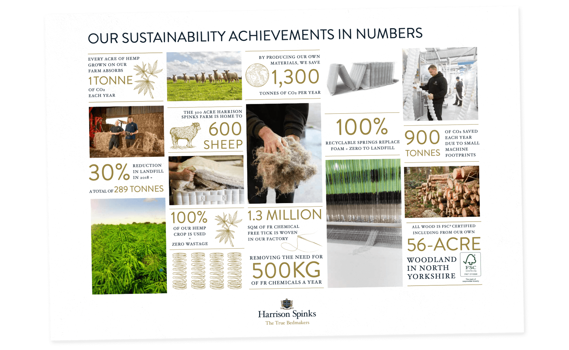 Harrison Spinks Sustainability Infographic