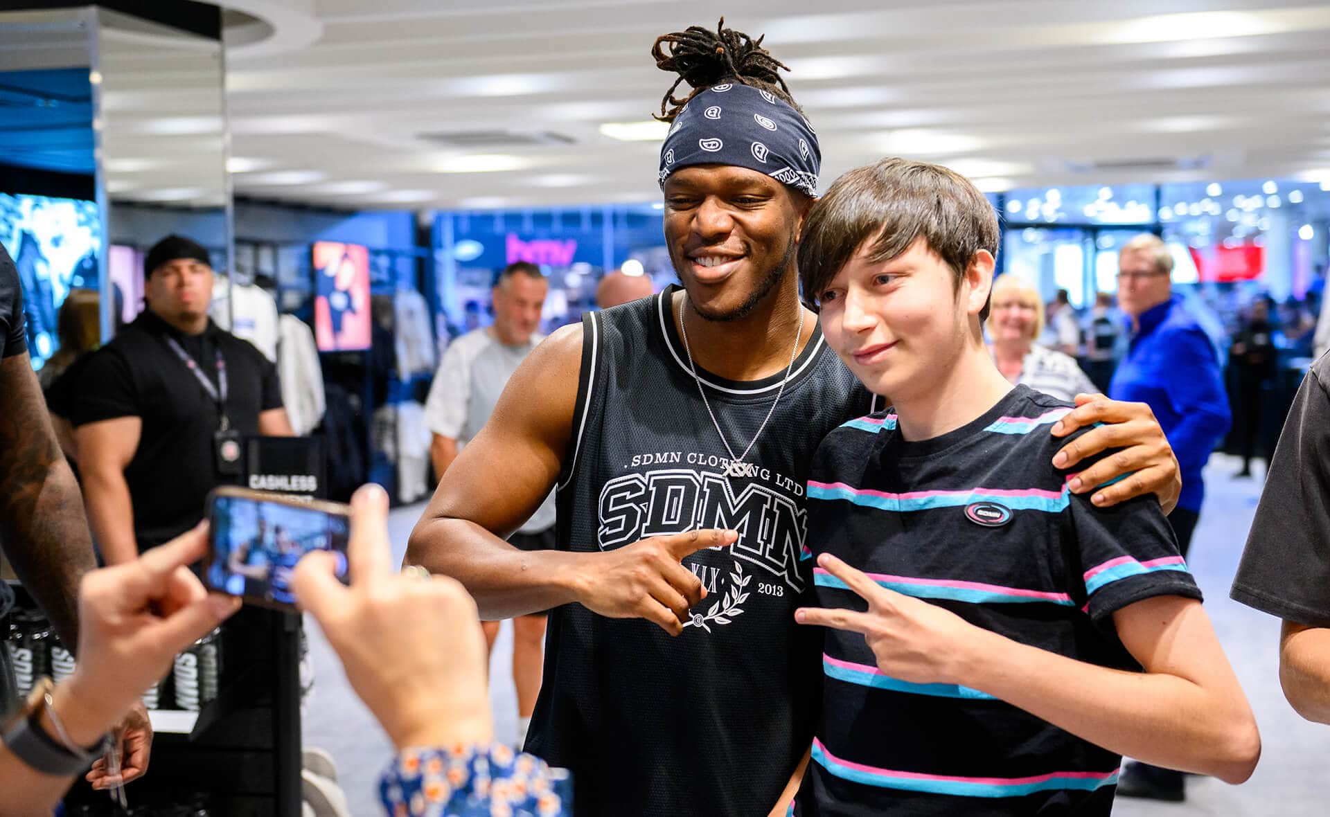 Bluewater Sidemen Launch KSI