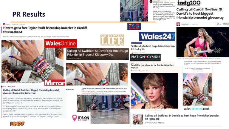 Coverage for St David's Taylor Swift Friendship Bracelet Event 