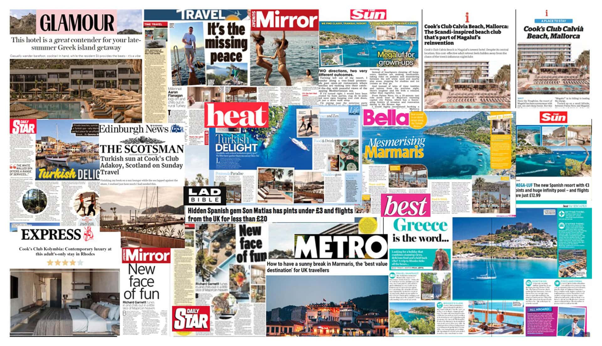 Cook's Club PR Coverage