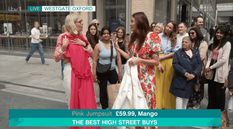 Lisa Snowdon reveals the best highstreet buys at Westgate Oxford shopping centre on ITV's This Morning