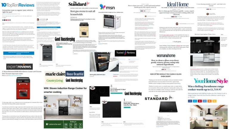 Belling-Stoves-online-coverage-online-pr-campaign