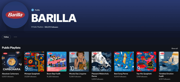 barilla_spotify_digital_pr_campaign