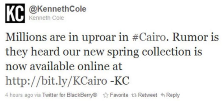 Kenneth-Cole-newsjacking-example
