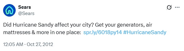 Sears-newsjacking-example