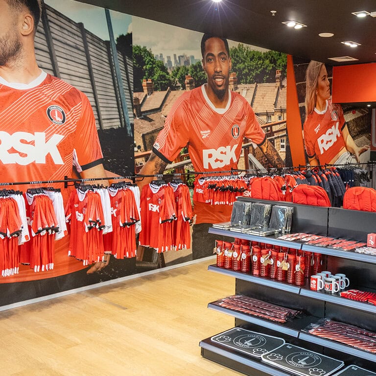 Bluewater x Charlton Athletic Football Club Newsjacking Campaign Store Opening