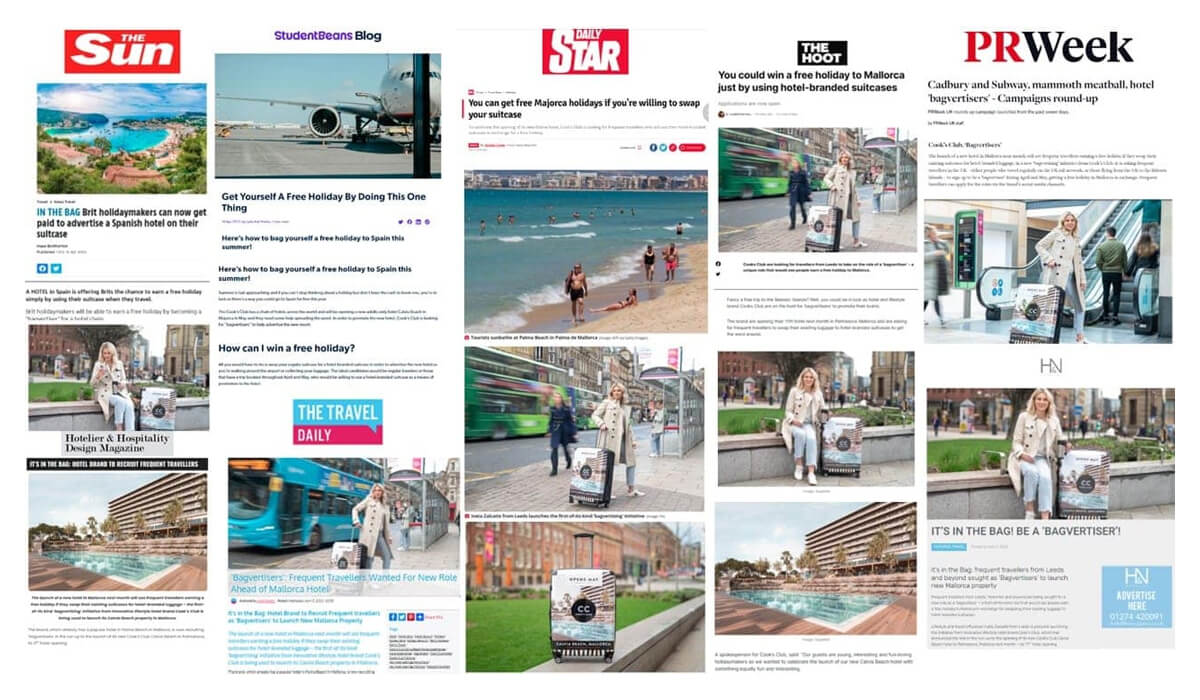 Cook’s Club ‘Bagvertisers’ Online Campaign Driving Brand Awareness Online PR