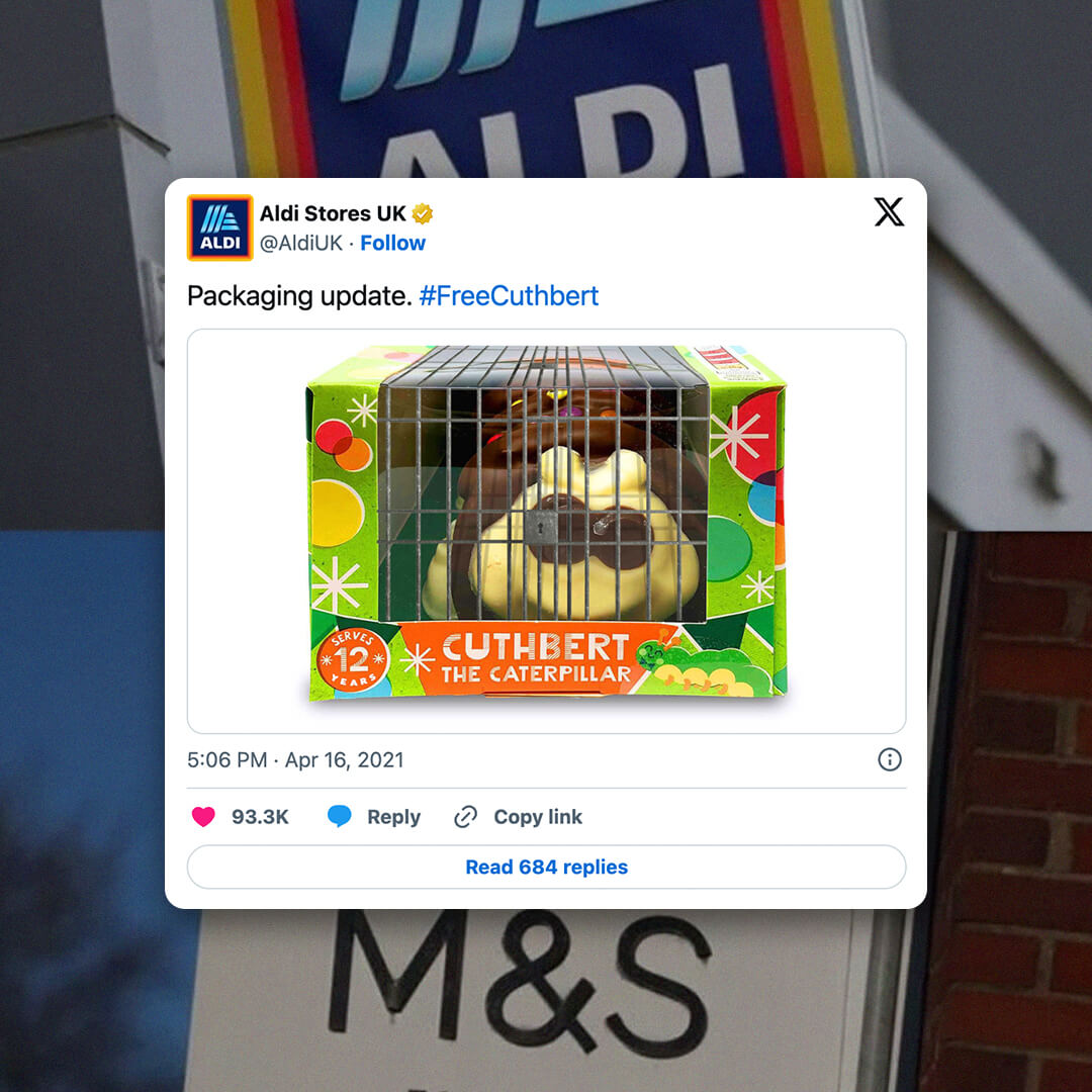 Free Cuthbert Aldi vs M&S Crisis Comms