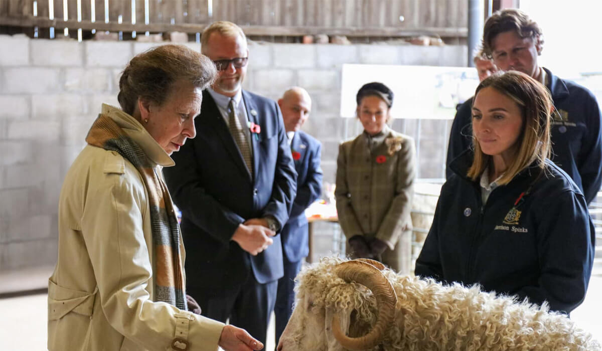 Her Royal Highness The Princess Royal’s visit to Harrison Spinks B2B PR