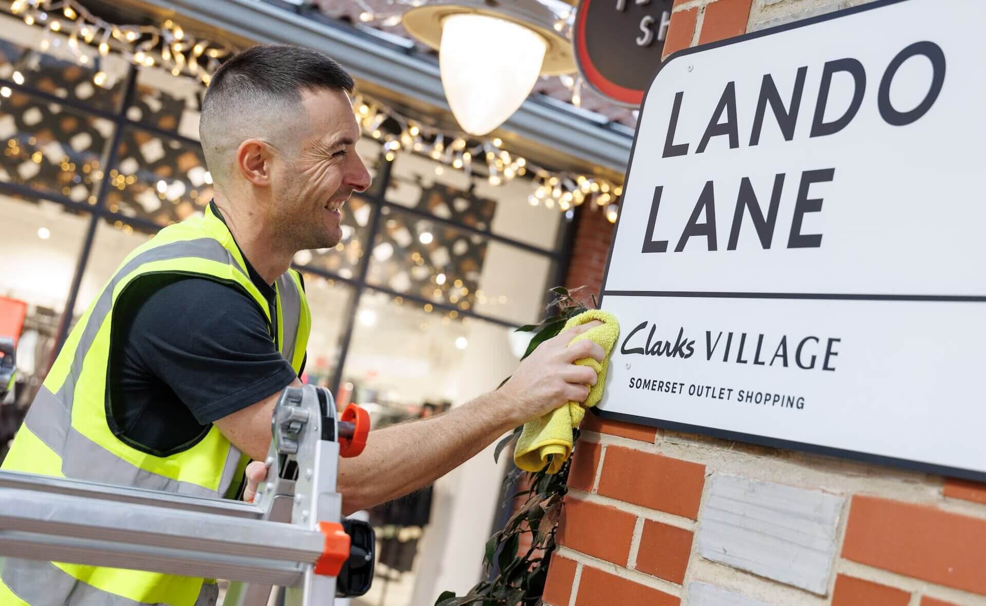 Lando Lane Street Renaming PR Stunt for Clarks Village Shopping Outlet
