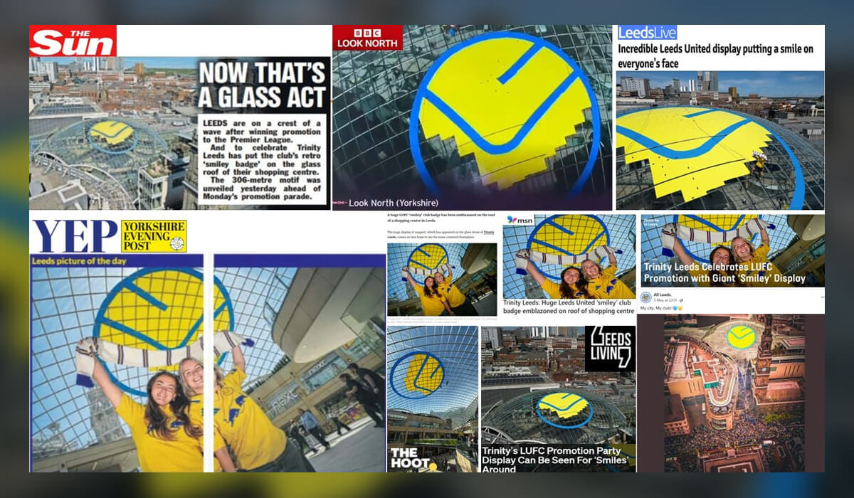 Leeds United PR Stunt Can Be Seen for ‘Smiles’