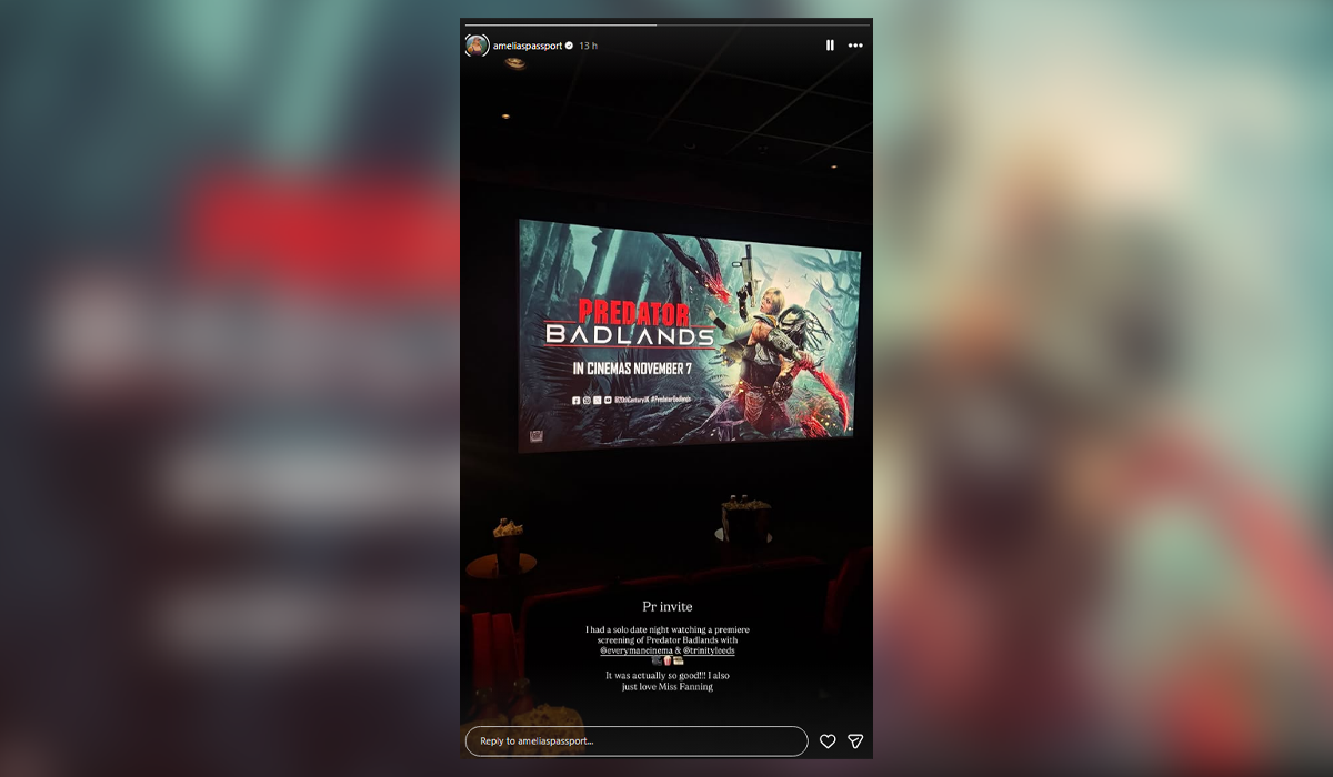 Predator Badlands influencer screening at Trinity Leeds