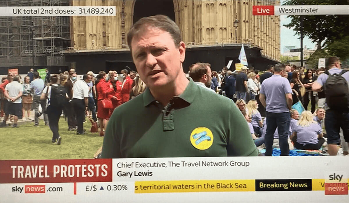 TTNG Sky News Case Study Travel PR agency