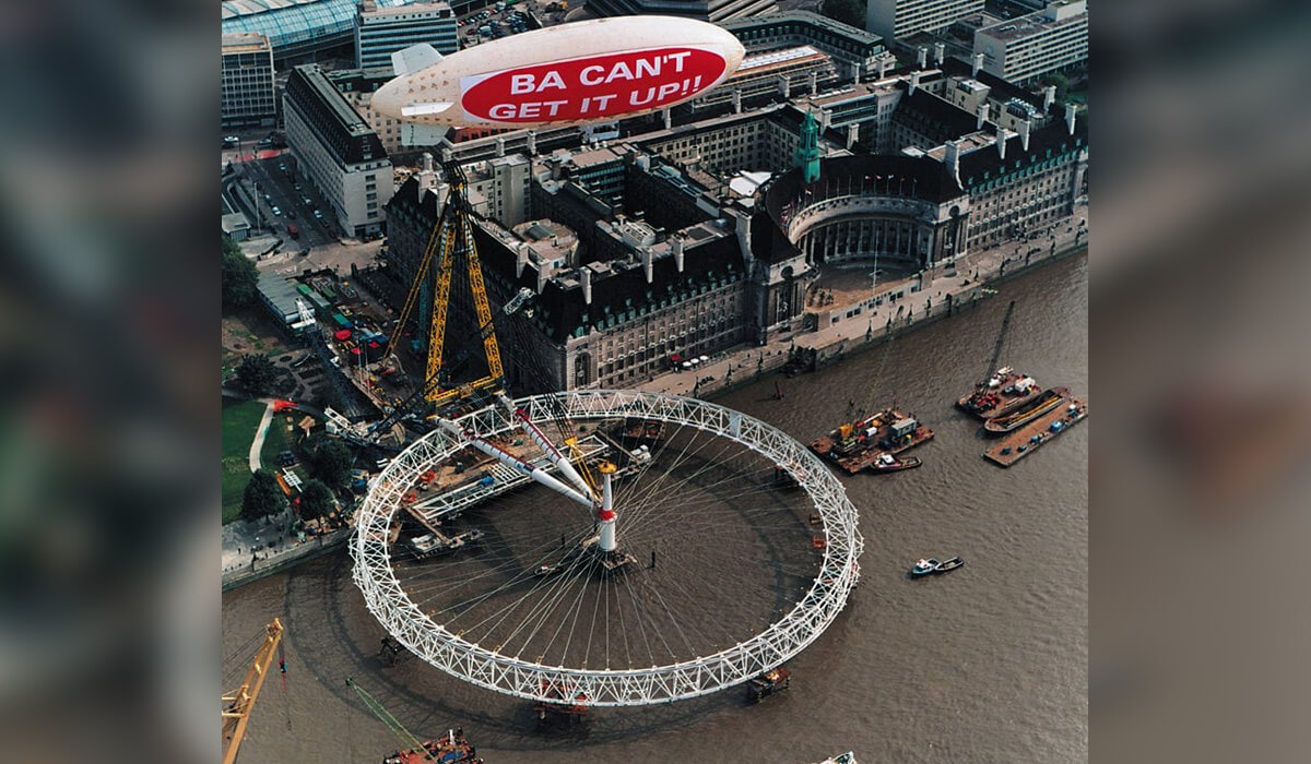 Virgin Atlantic BA Can’t Get It Up PR Stunt