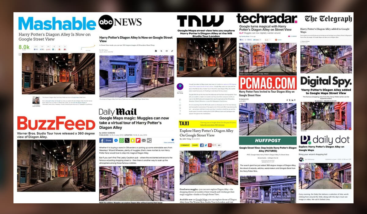 Warner Brothers Harry Potter Destination Marketing Campaign Umpf