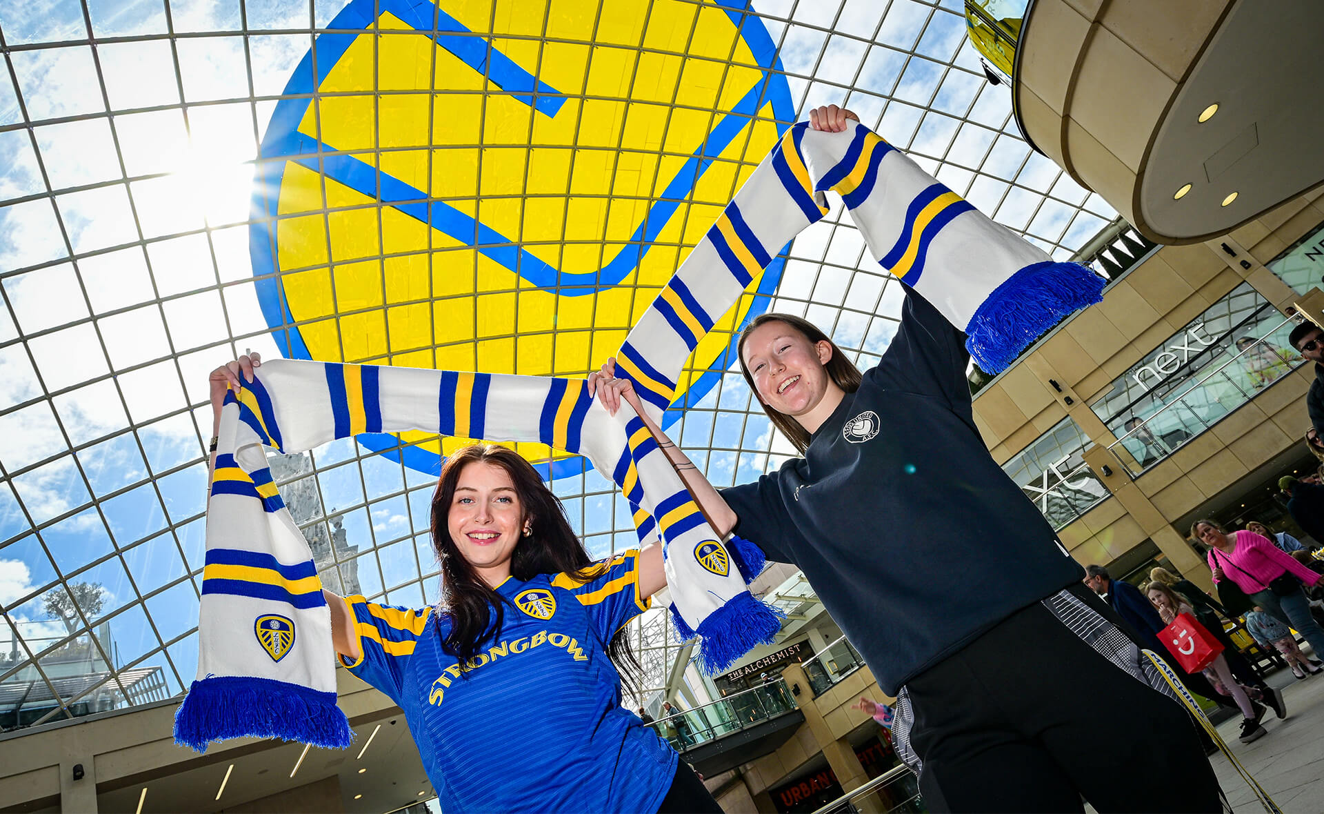 Trinity Leeds ‘Smiles’ for Leeds United Campaign Image 1