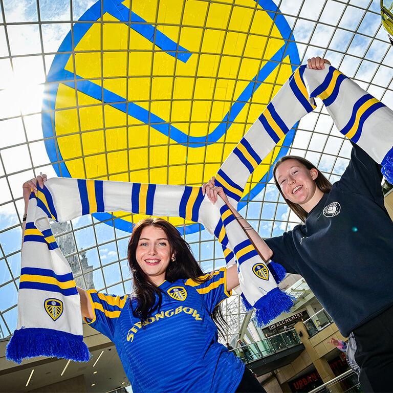 Trinity Leeds ‘Smiles’ for Leeds United Campaign Image 2