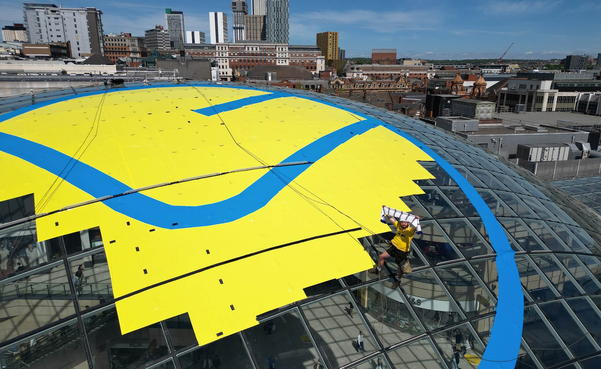 Trinity Leeds ‘Smiles’ for Leeds United Campaign Image 4