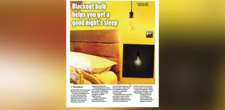 4Lite Blackout Bulb April Fools Stunt Umpf