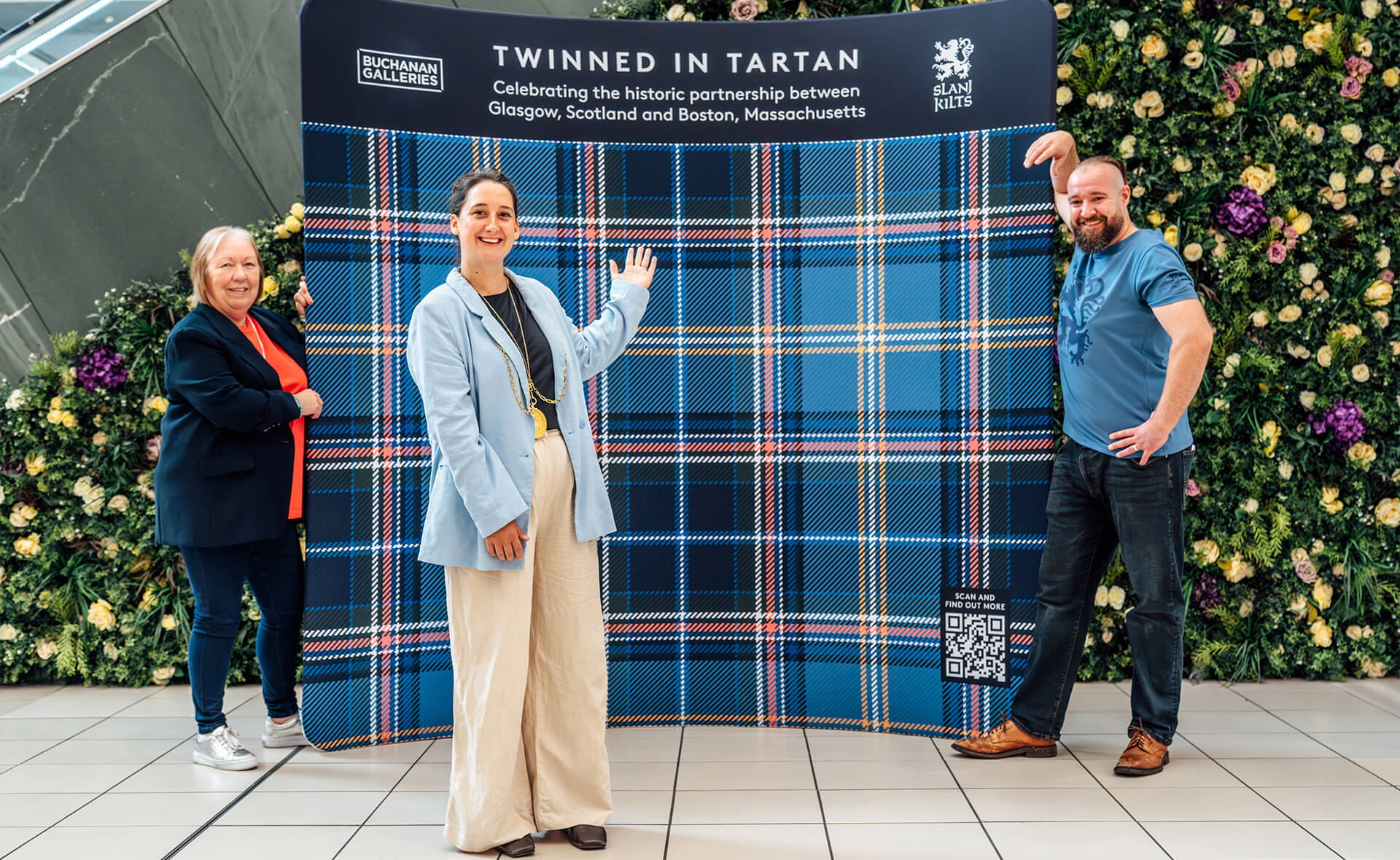 Buchanan Galleries Twinned In Tartan PR Campaign