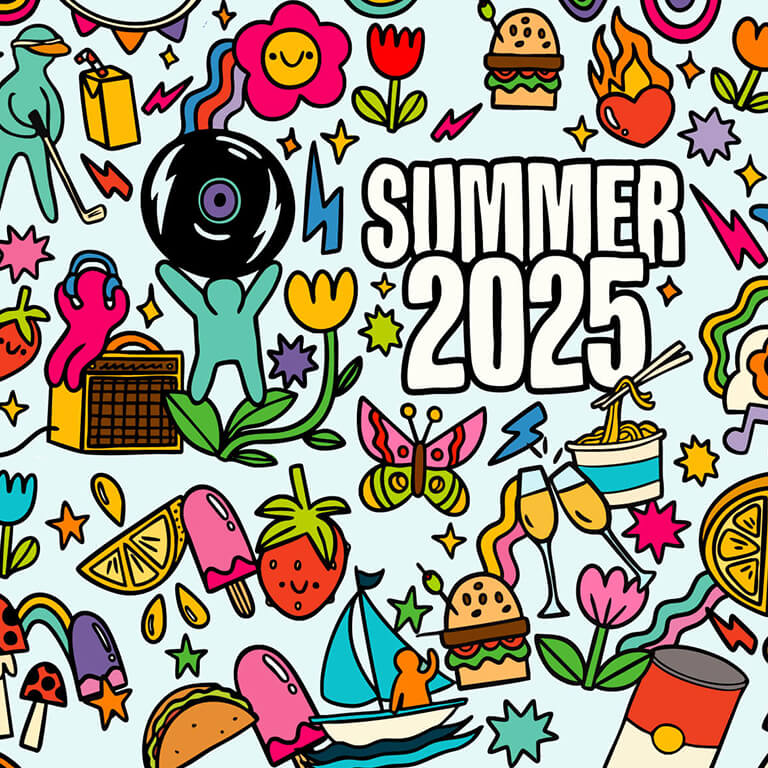 Landsec Illustrated Summer Event Creative