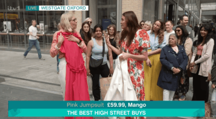 Lisa Snowdon reveals the best highstreet buys at Westgate Oxford shopping centre on ITV's This Morning